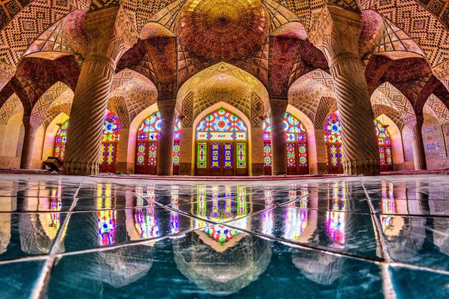 عکاسی خلاقانه از معماری ایرانی اسلامی در مساجد