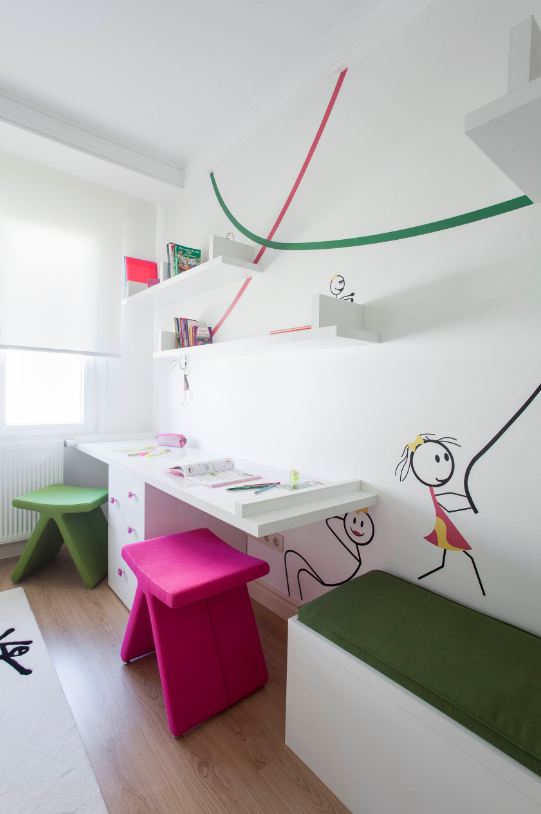 طراحی اتاق کودک و در نظر گرفتن المان های تاثیر گذار برای بهبود فضا