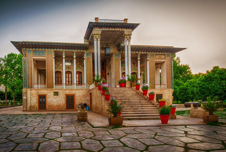 معماری باغ گلشن ، عفیف آباد شیراز