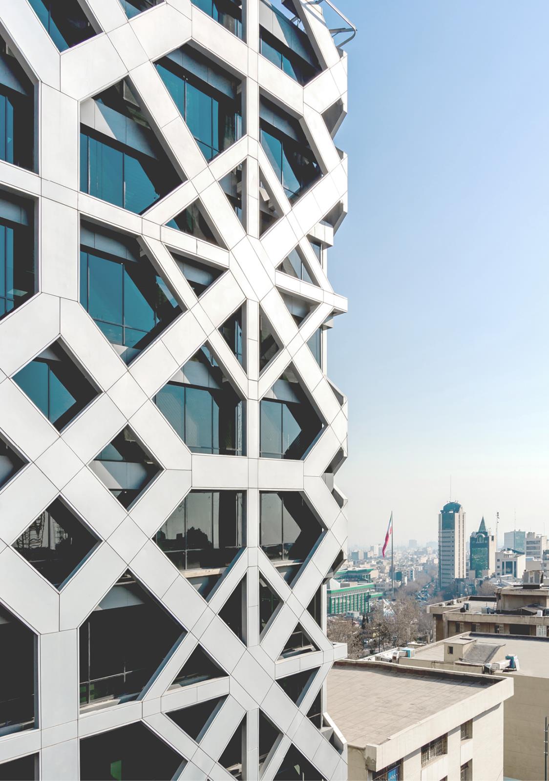برج دفتر الوند در معماری ایران برنده جایزه WA 25 شد