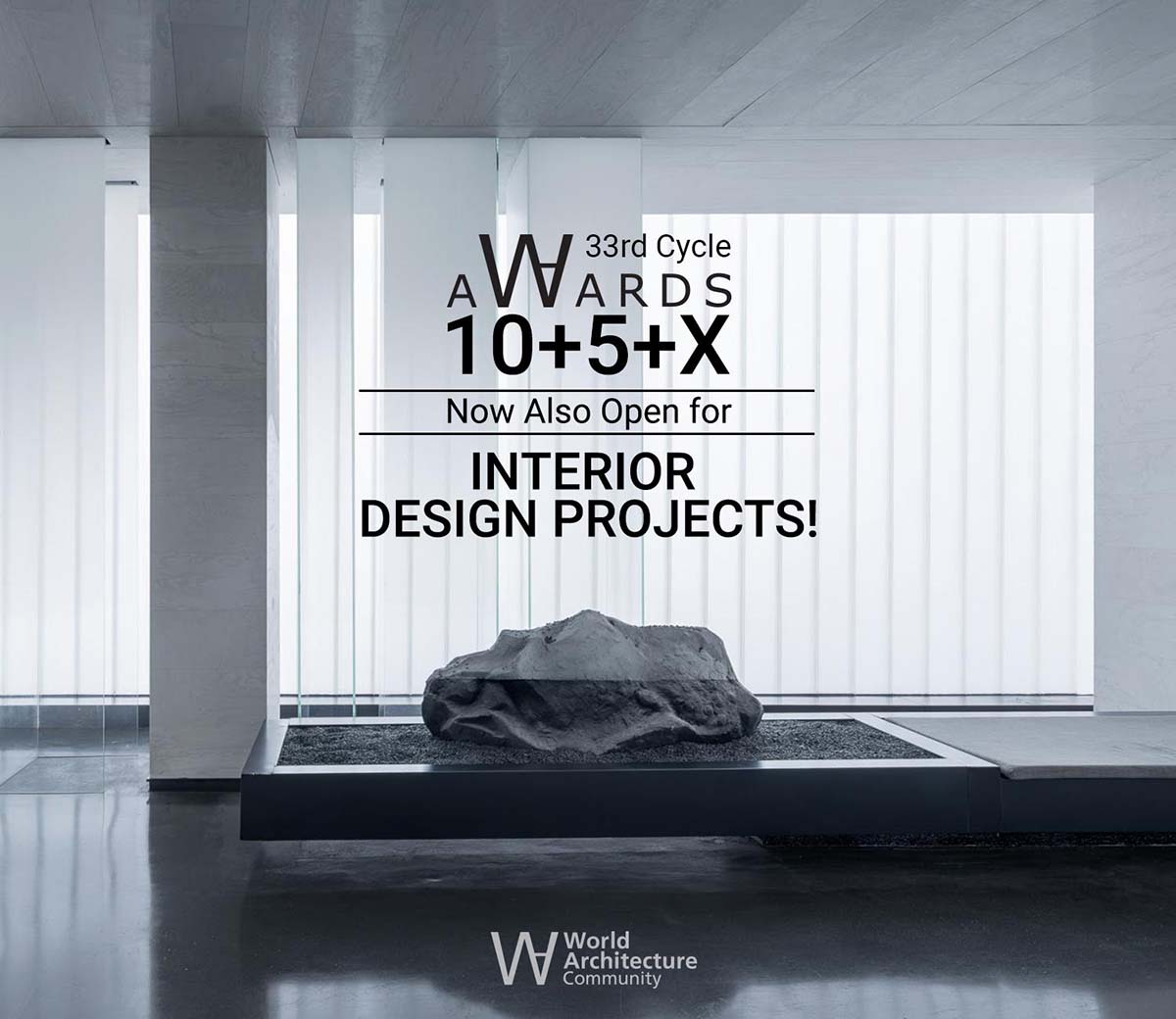 انجمن معماری جهانی بخش طراحی داخلی را برای جوایز WA 10 + 5 + X راه اندازی می کند