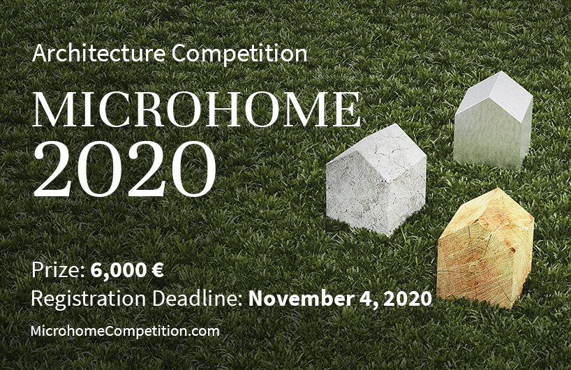 دومین مسابقه معماری  MICROHOME سال ۲۰۲۰